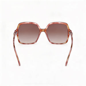 Guess GU00190 Square Sunglasses for Women — front view, Plastic frame