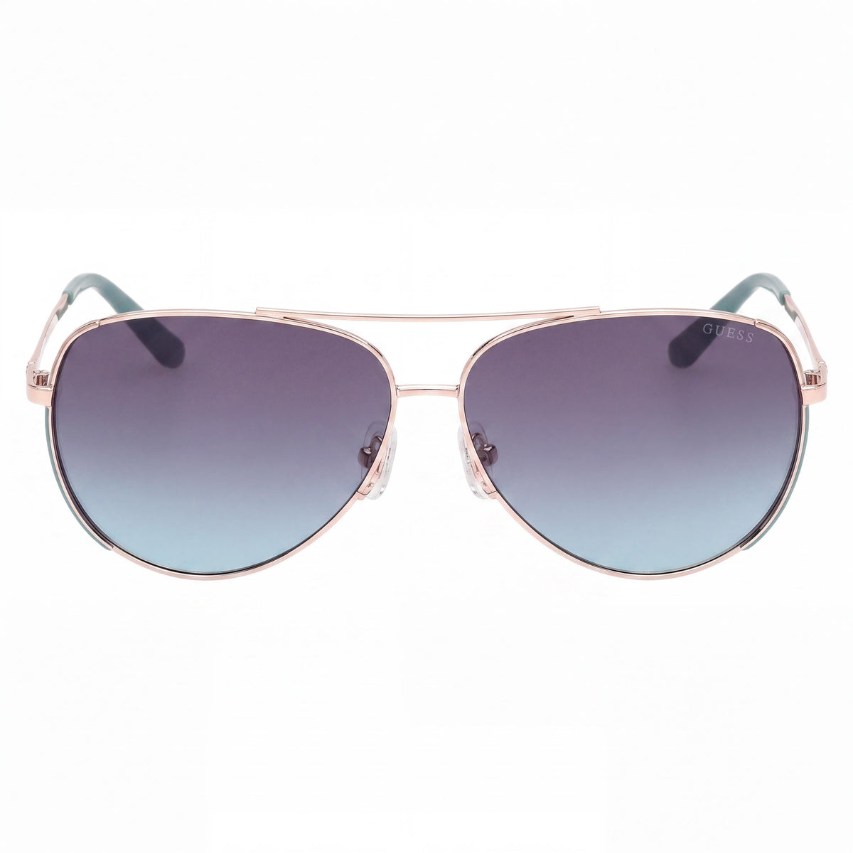 Gafas de sol tipo aviador para mujer Guess GU00193, color oro pálido brillante, 58 mm, Photo 2