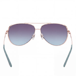 Guess GU00193 Aviator Sunglasses for Women — interior view, Non-Polarized lens detail