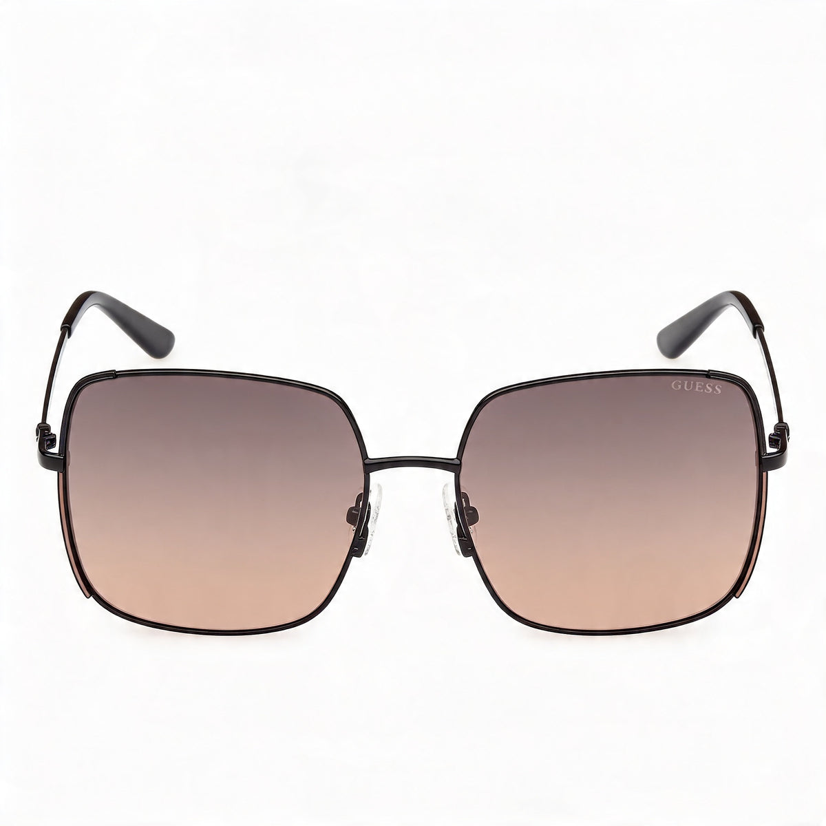 Gafas de sol Guess Gu00194 cuadradas para mujer, negro brillante, 58 mm, Photo 2