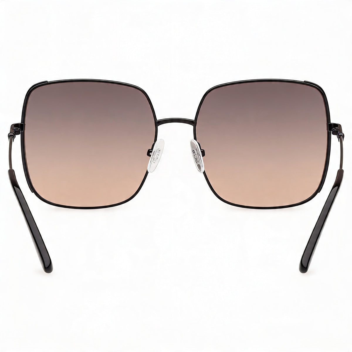 Gafas de sol Guess Gu00194 cuadradas para mujer, negro brillante, 58 mm, Photo 3