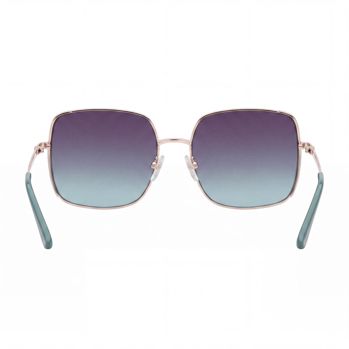 Gafas de sol rectangulares Guess GU00194 para mujer, color oro pálido brillante, 58 mm, Photo 2