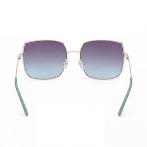 Guess GU00194 Rectangle Sunglasses for Women — interior view, Non-Polarized lens detail