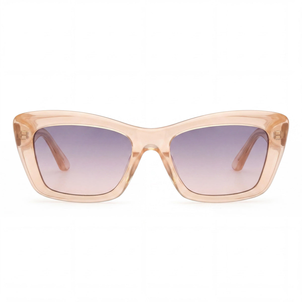 Guess GU00195 Shiny Light Orange Rectangle Sunglasses for Women, 52mm, Photo 2