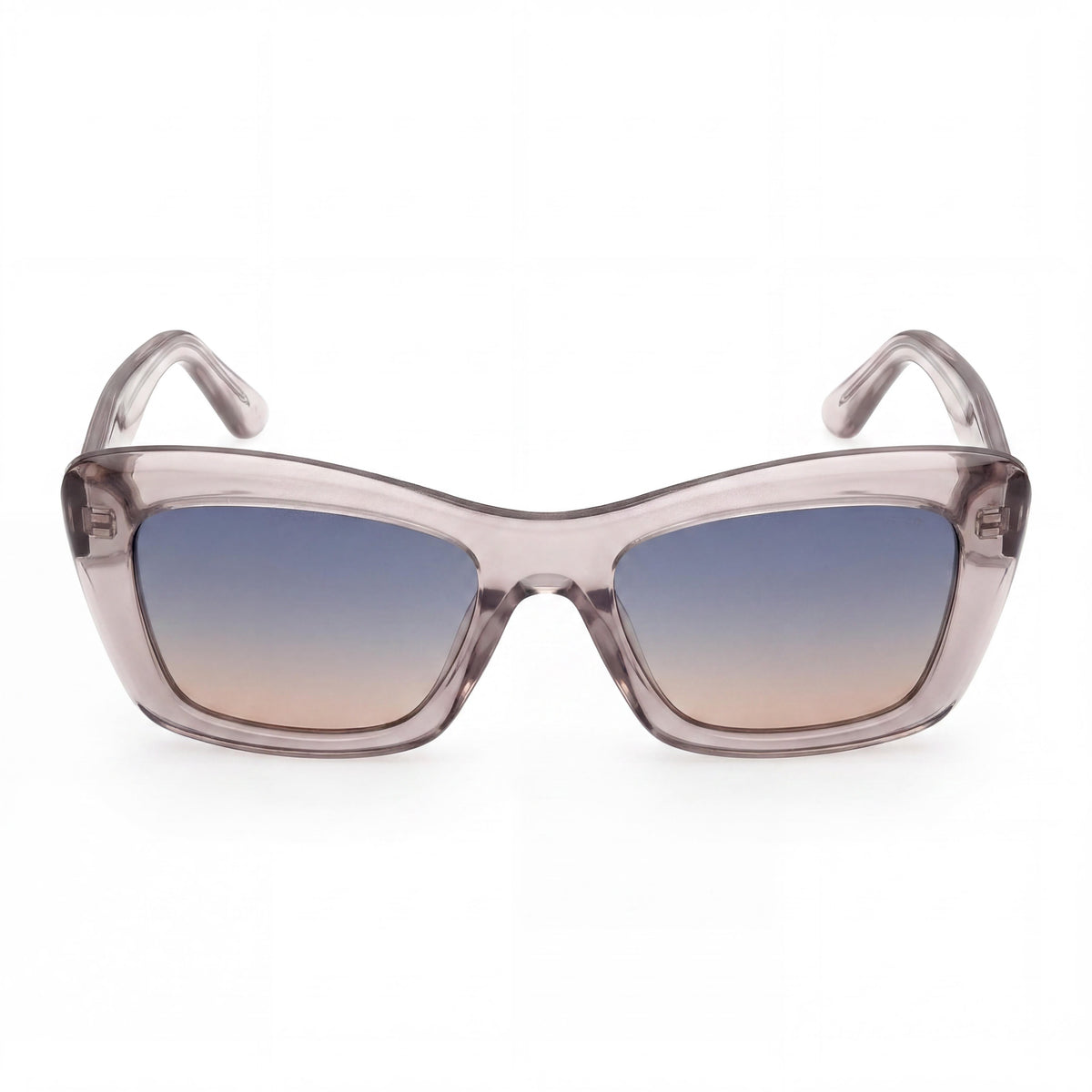 Guess Gu00195 Transparent Rectangle Sunglasses for Women, 52mm, Photo 2