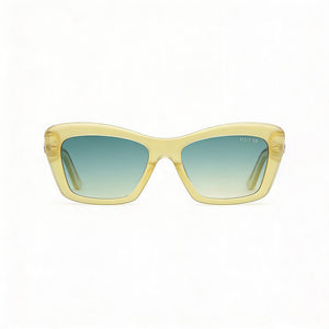 Guess GU00195 Rectangle Sunglasses for Women — front view, Injected frame