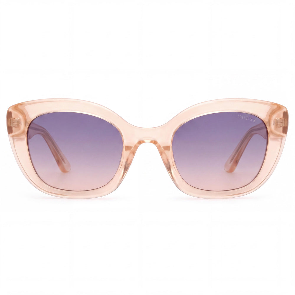 Guess GU00196 Square Sunglasses for Women — front view, Plastic frame