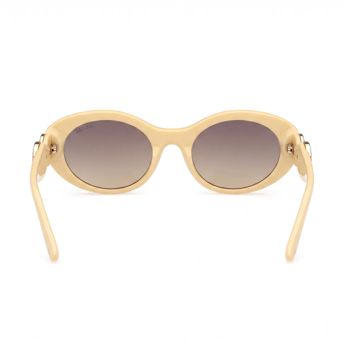 Guess GU00198-H Yellow Oval Sunglasses for Women, 53mm, Photo 2