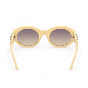 Guess GU00198-H Oval Sunglasses for Women — interior view, Non-Polarized lens detail