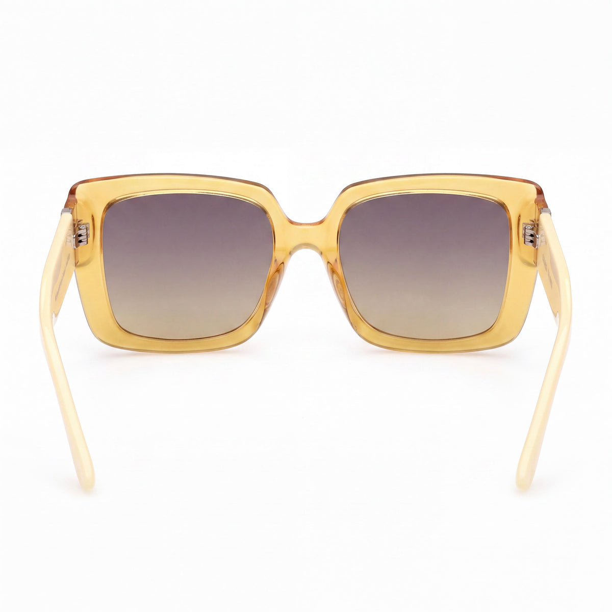Gafas de sol Guess GU00200 rectangulares para mujer, amarillo claro brillante, 53 mm, Photo 4