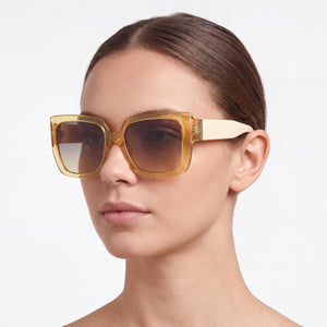 Guess GU00200 Yellow Sunglasses Women — lifestyle wear, outdoor commute and office breaks