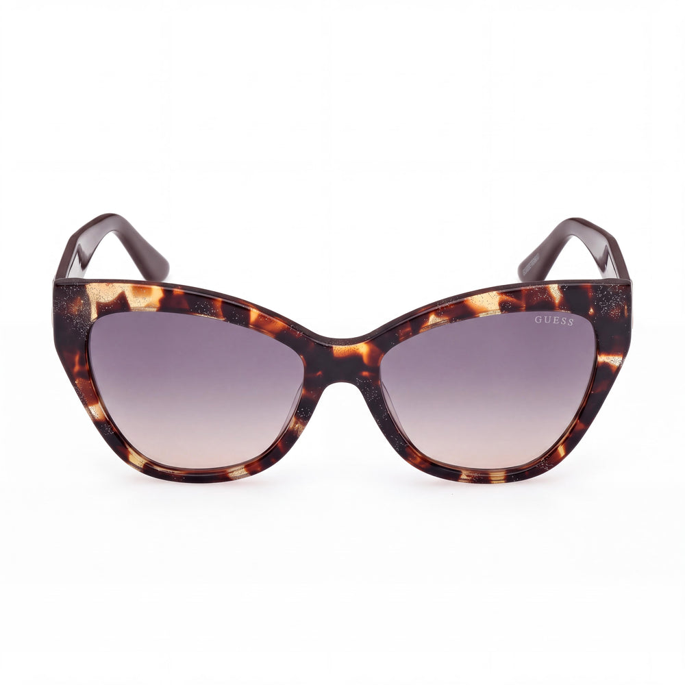 Guess GU00204 Rectangle Sunglasses for Women — front view, Plastic frame