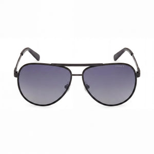 Guess Gu00209 Aviator Sunglasses Unisex — front view, Metal frame