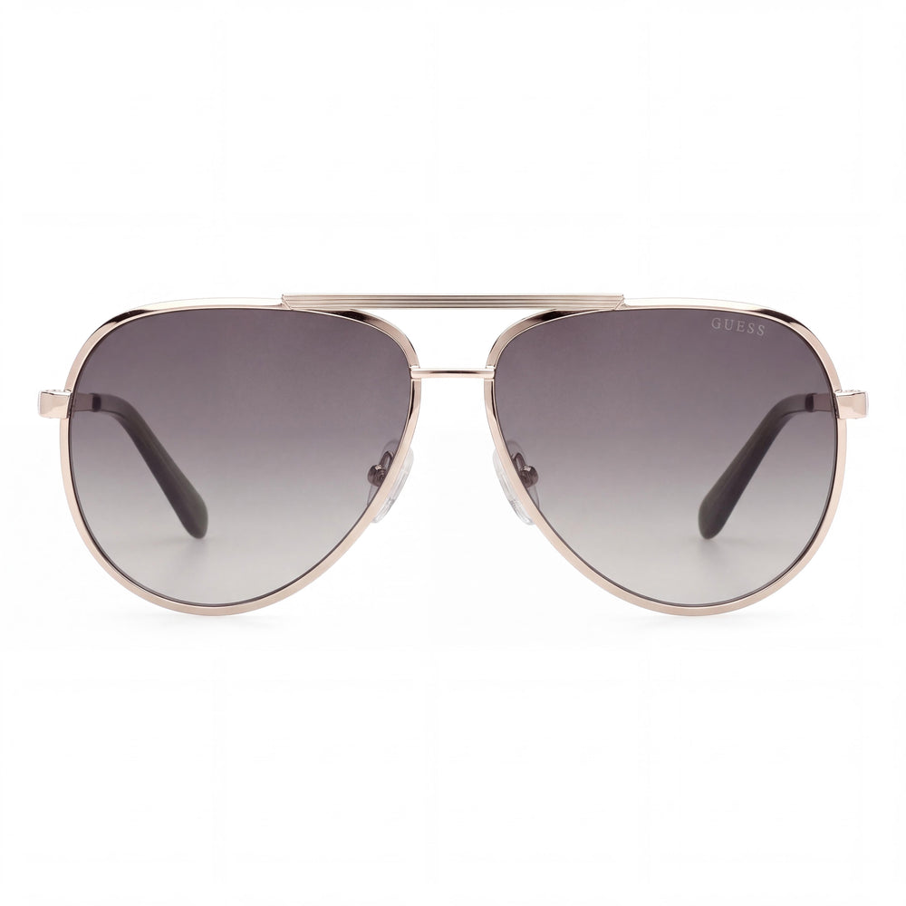 Guess GU00209 Aviator Sunglasses for Women — front view, Metal frame
