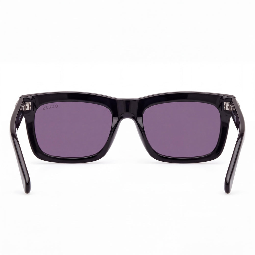 GUESS Gu00212 Rectangle Sunglasses Unisex — front view, Plastic frame