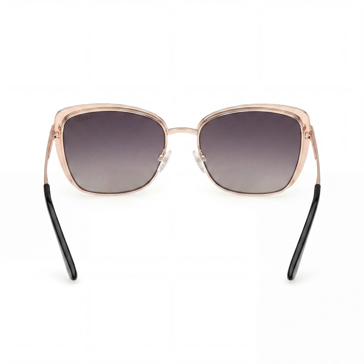 Gafas de sol Guess GU00218 tipo ojo de gato en oro rosa brillante, unisex, 57 mm, Photo 4