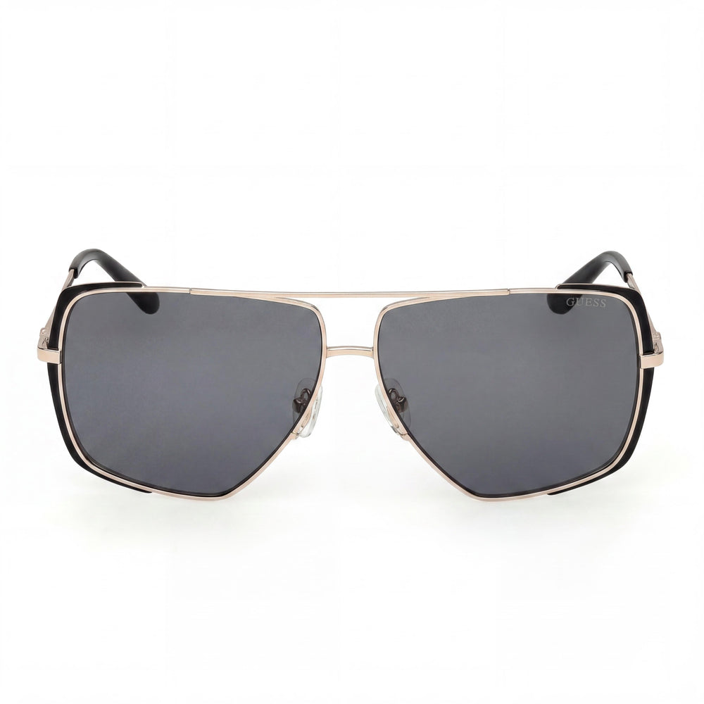 Guess GU00220 Aviator Sunglasses Unisex — front view, Acetate frame