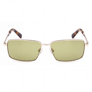 Guess GU00273 Rectangle Sunglasses for Men — front view, Metal frame