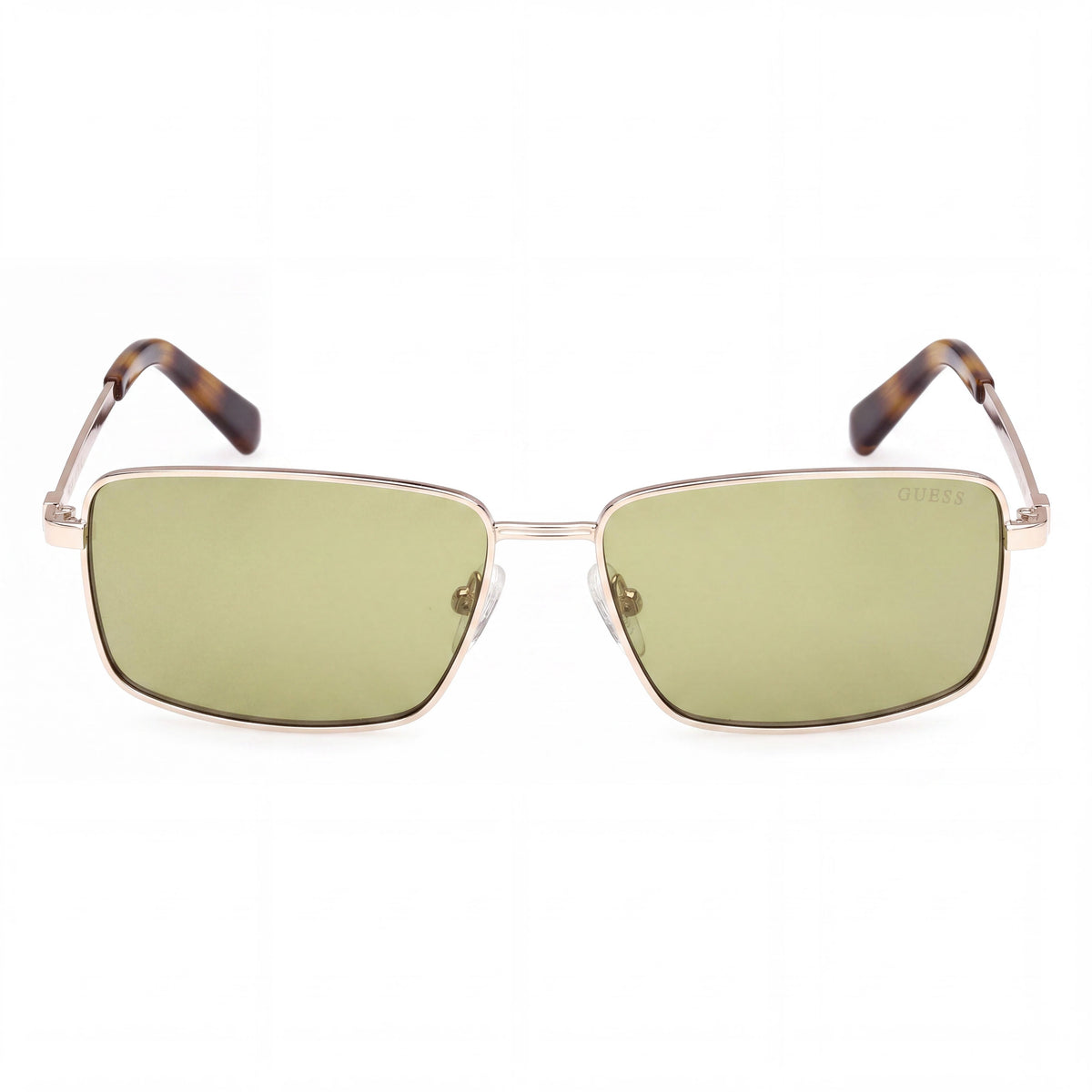 Gafas de sol rectangulares Guess GU00273 para hombre, color dorado brillante profundo, 56 mm, Photo 2