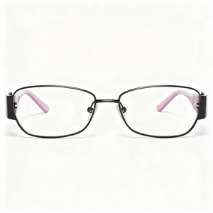 Guess Gu2307 52b84 Rectangle Eyeglasses for Women — front view, Metal