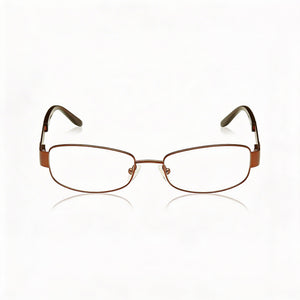 Guess Gu2392 Rectangle Eyeglasses for Women — front view, Metal