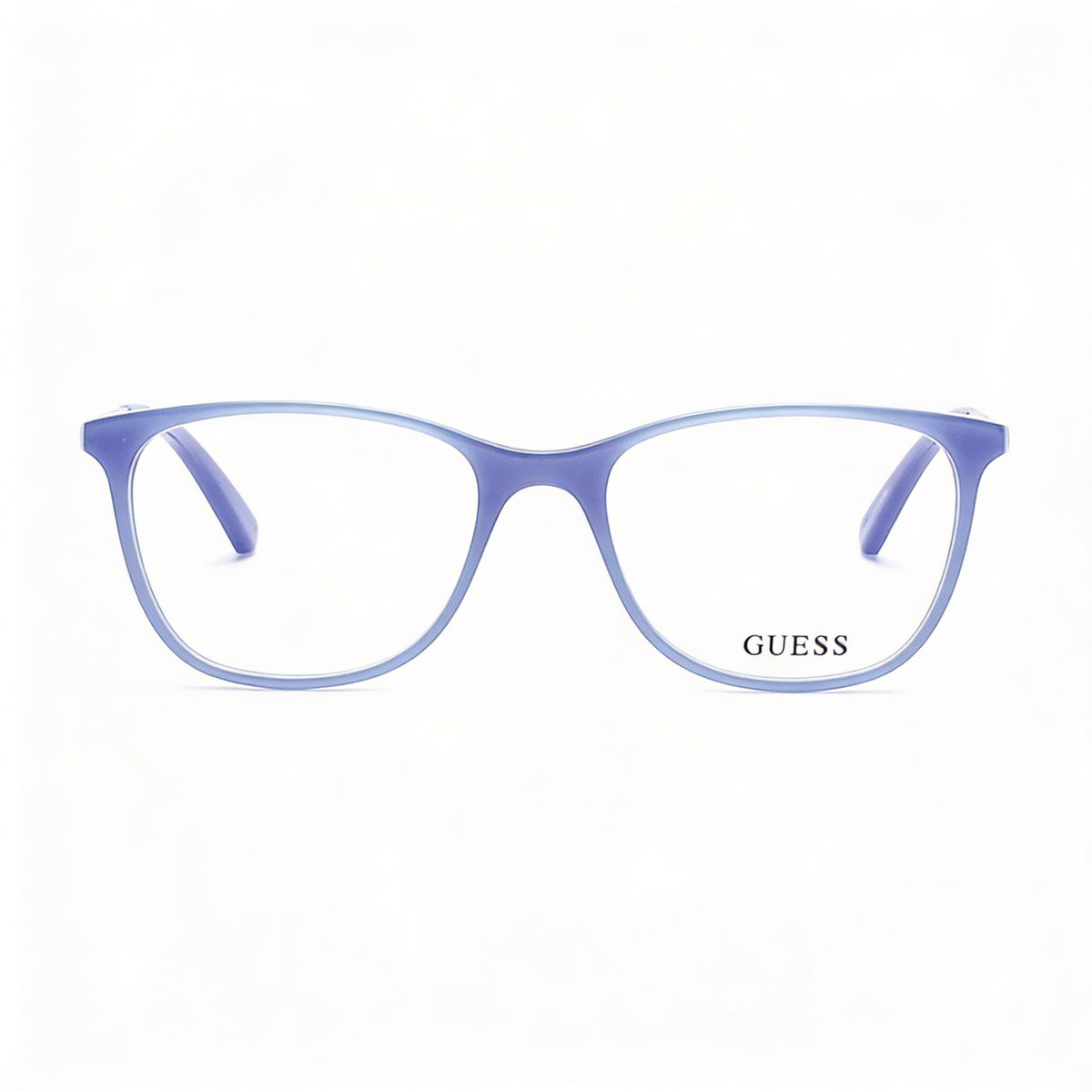 Guess Gu2566 C49 Shiny Light Blue Square Eyeglasses Unisex, 49mm, Photo 2