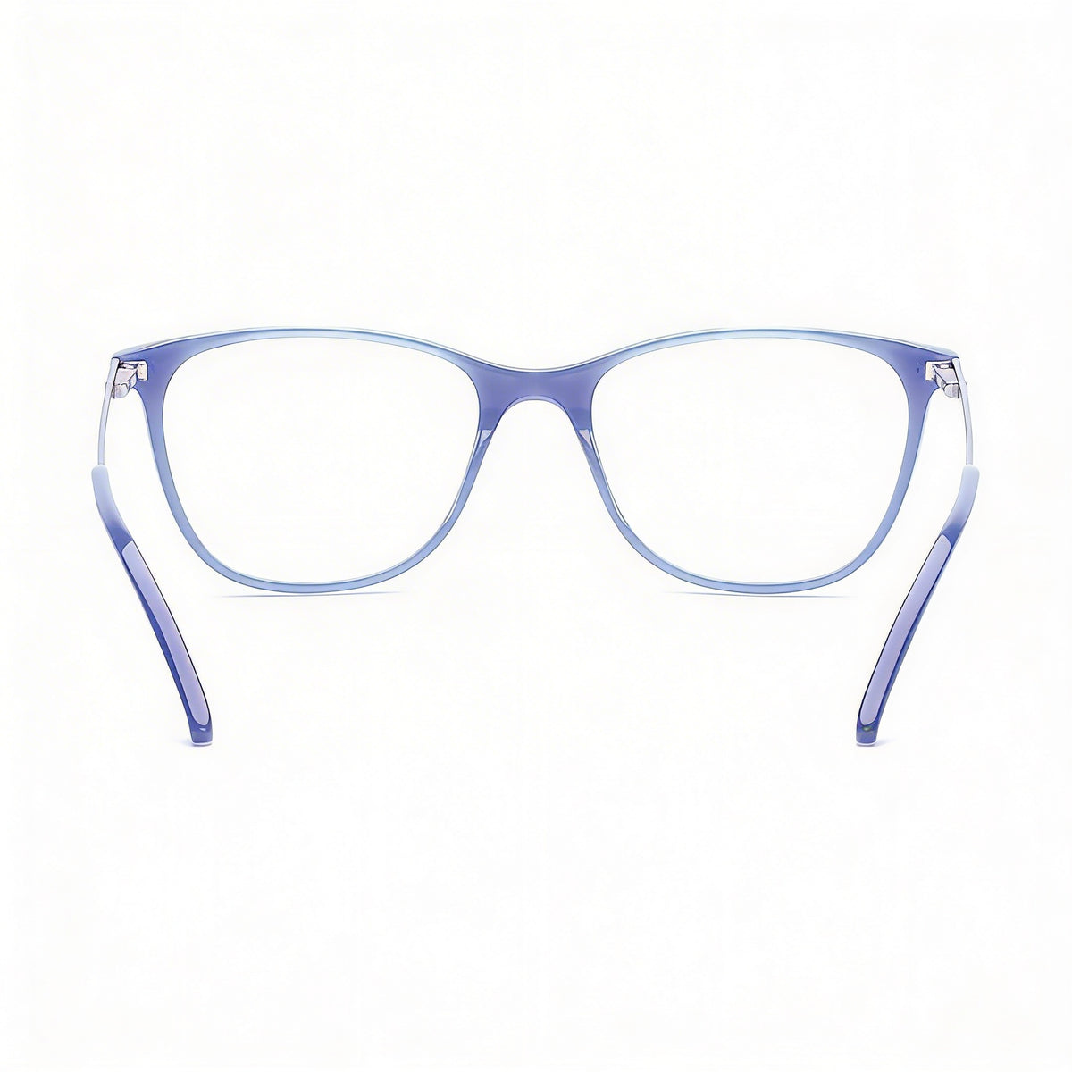 Guess Gu2566 C49 Shiny Light Blue Square Eyeglasses Unisex, 49mm, Photo 3