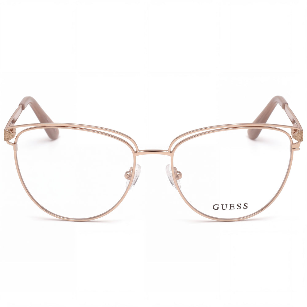 Guess Gu2685 Cat Eye Eyeglasses for Women — front view, Metal