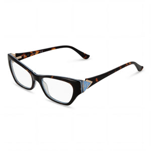 Guess Gu2747 Havana Cat Eye Eyeglasses for Women, Plastic frame