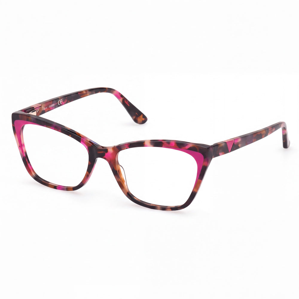 Guess Gu2811 Pink Cat Eye Eyeglasses for Women, Plastic frame