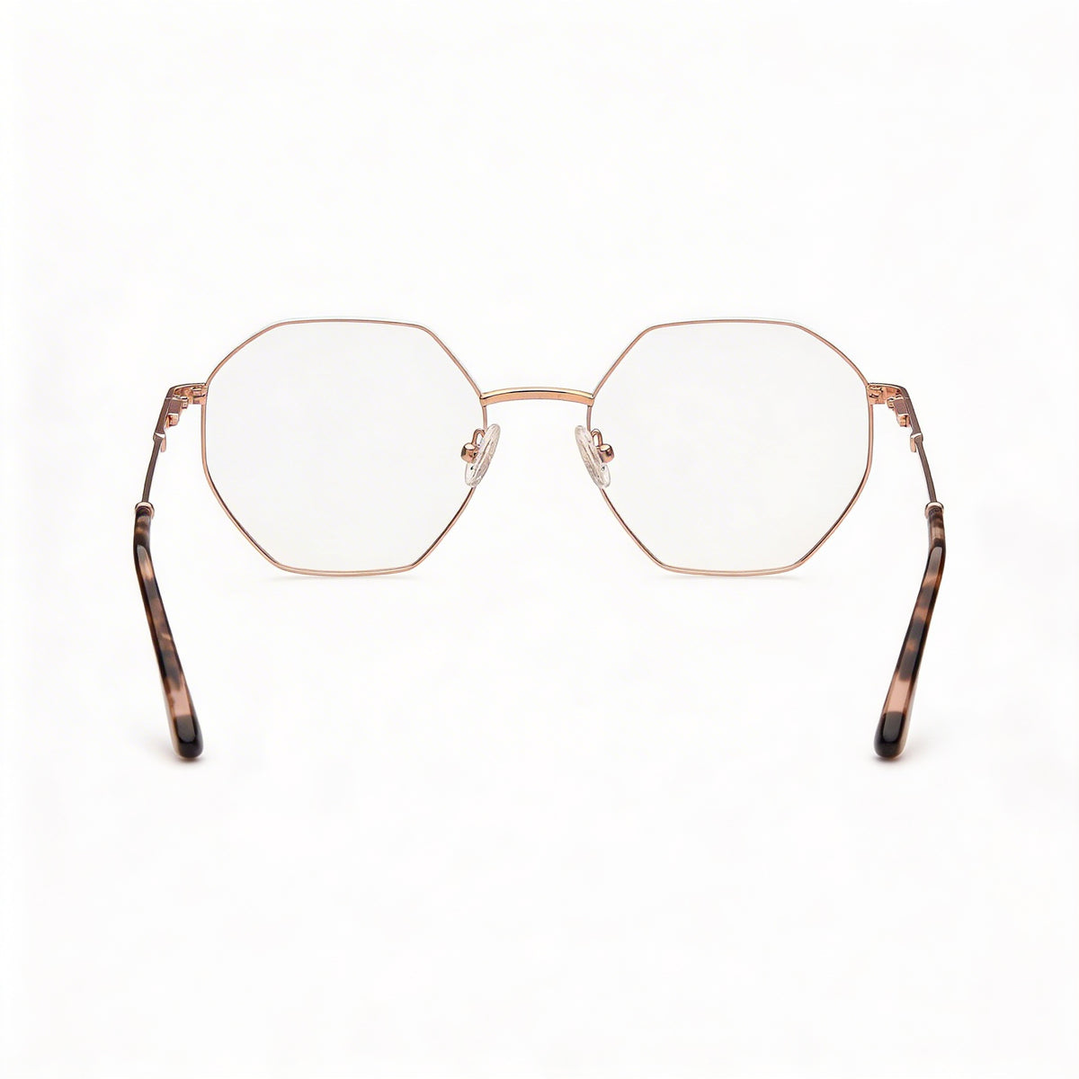 Gafas graduadas Guess GU2849 cuadradas doradas para mujer, 56 mm, Photo 4