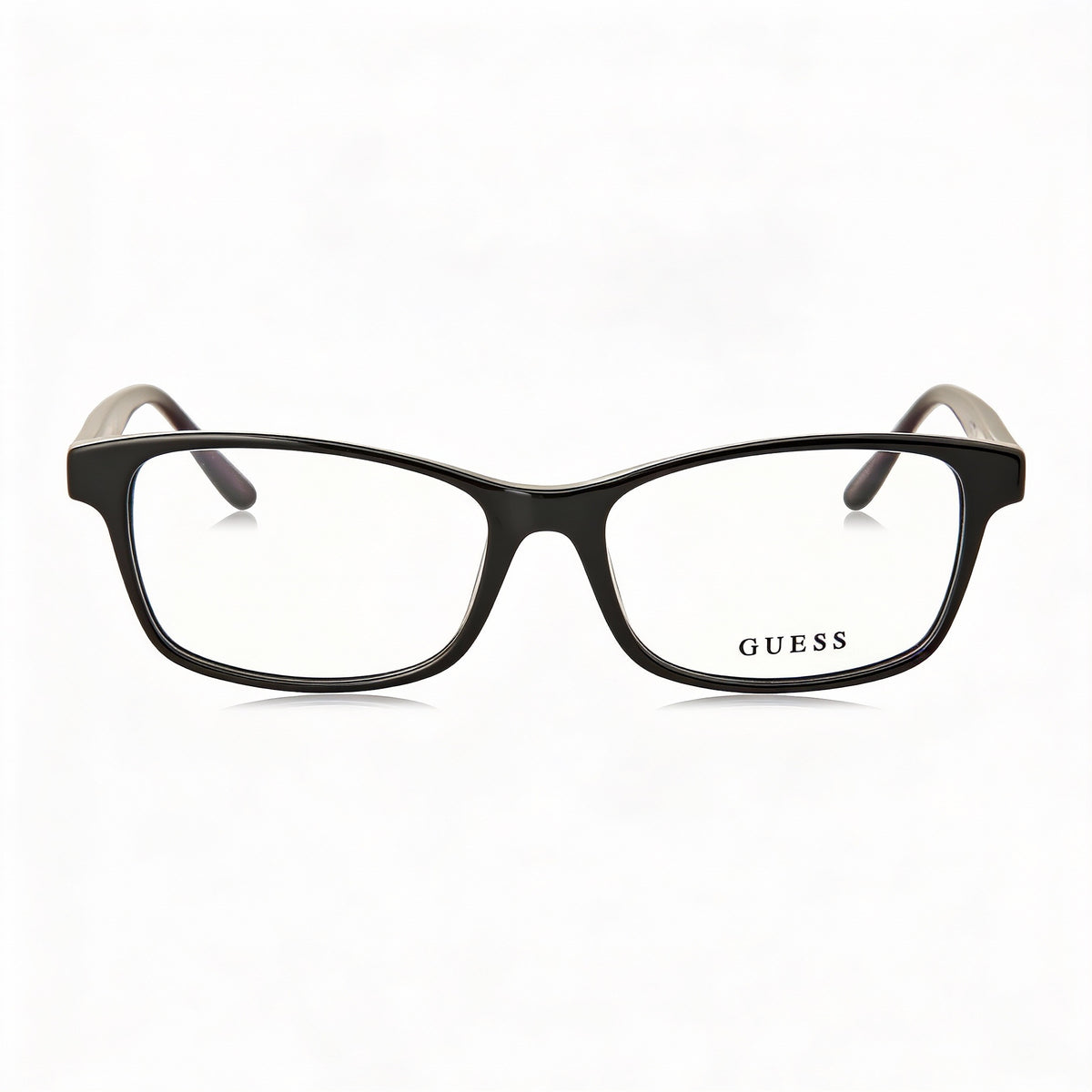 Gafas Guess GU2874 para mujer, rectangulares, color negro animal, de plástico, 53 mm, Photo 2