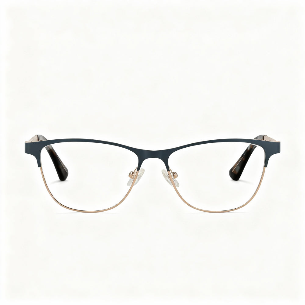 Guess Gu2883 Square Eyeglasses for Women — front view, Plastic