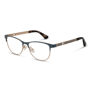 Guess Gu2883 Blue Square Eyeglasses for Women, Plastic frame