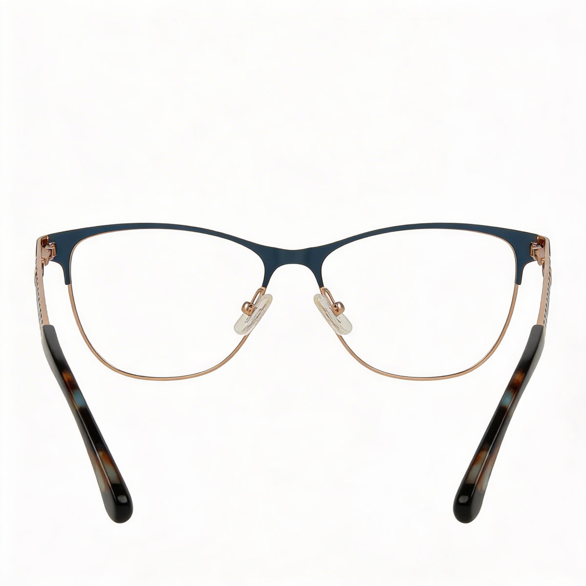 Guess Gu2883 Matte Blue Rectangle Eyeglasses for Women, 49mm, Photo 3