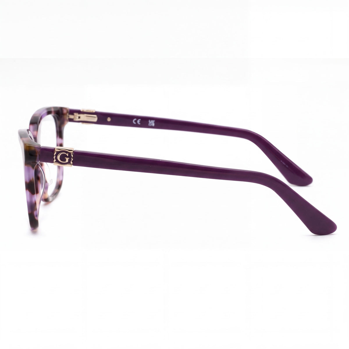 Gafas graduadas Guess GU2937-N rectangulares violetas para mujer, 52 mm, Photo 3
