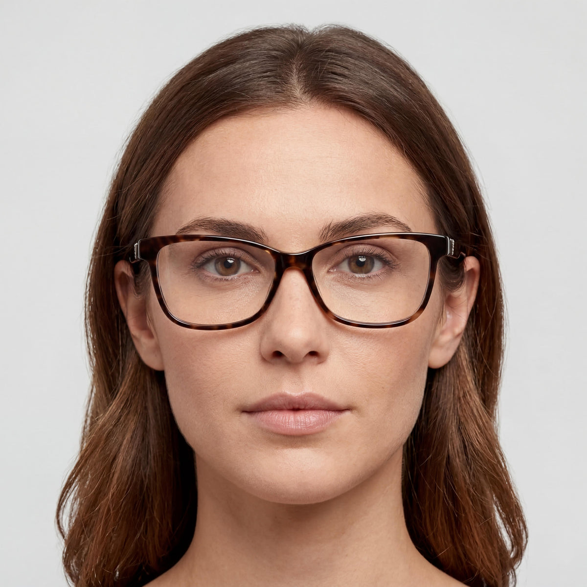 Guess Gu2943 Dark Havana, Matte Black Eyeglasses for Women, 54mm, Photo 4