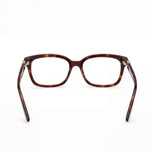 Guess GU2948-53052 Rectangle Eyeglasses Unisex — side view, Havana Polycarbonate temples