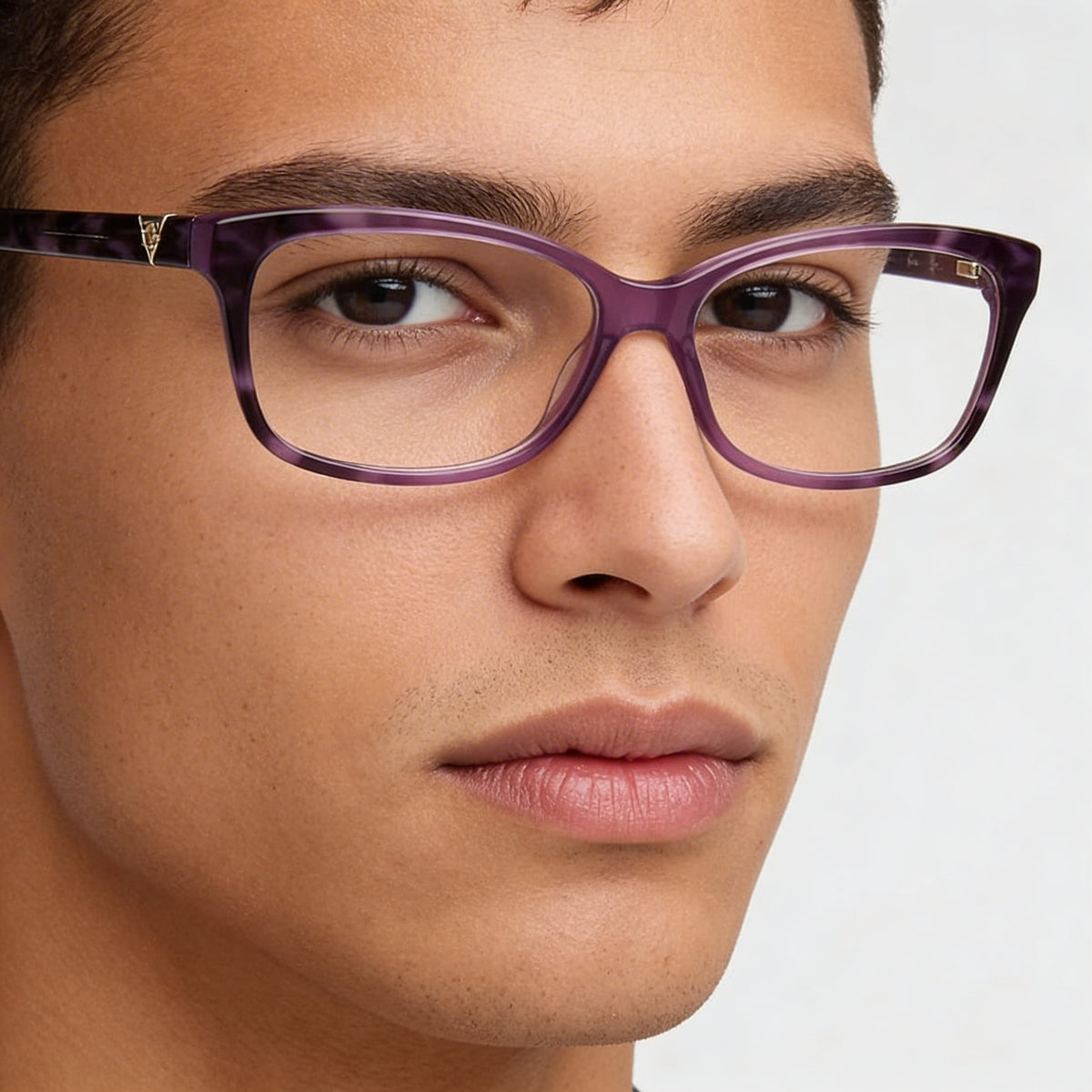 Gafas para Hombre Guess Gu2948-n Rectangulares Violeta Brillante, Photo 4