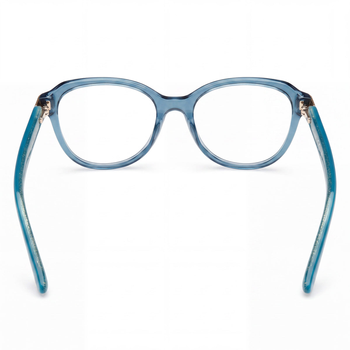 Gafas graduadas unisex Guess GU2955 rectangulares, color turquesa brillante, 55 mm, Photo 2