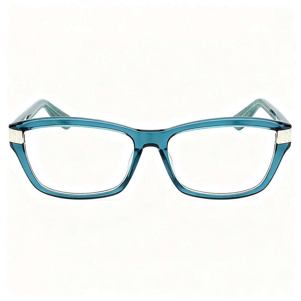 Guess GU2956 Square Eyeglasses for Women — front view, Plastic