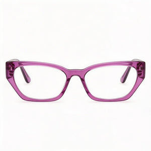 Guess GU2967 Rectangle Eyeglasses for Women — front view, Plastic