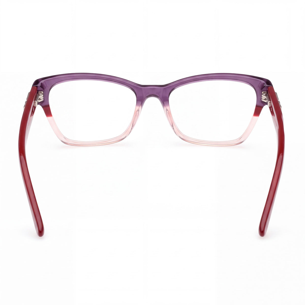 Guess GU2979 Violet Rectangle Eyeglasses for Women, Plastic, Photo 3