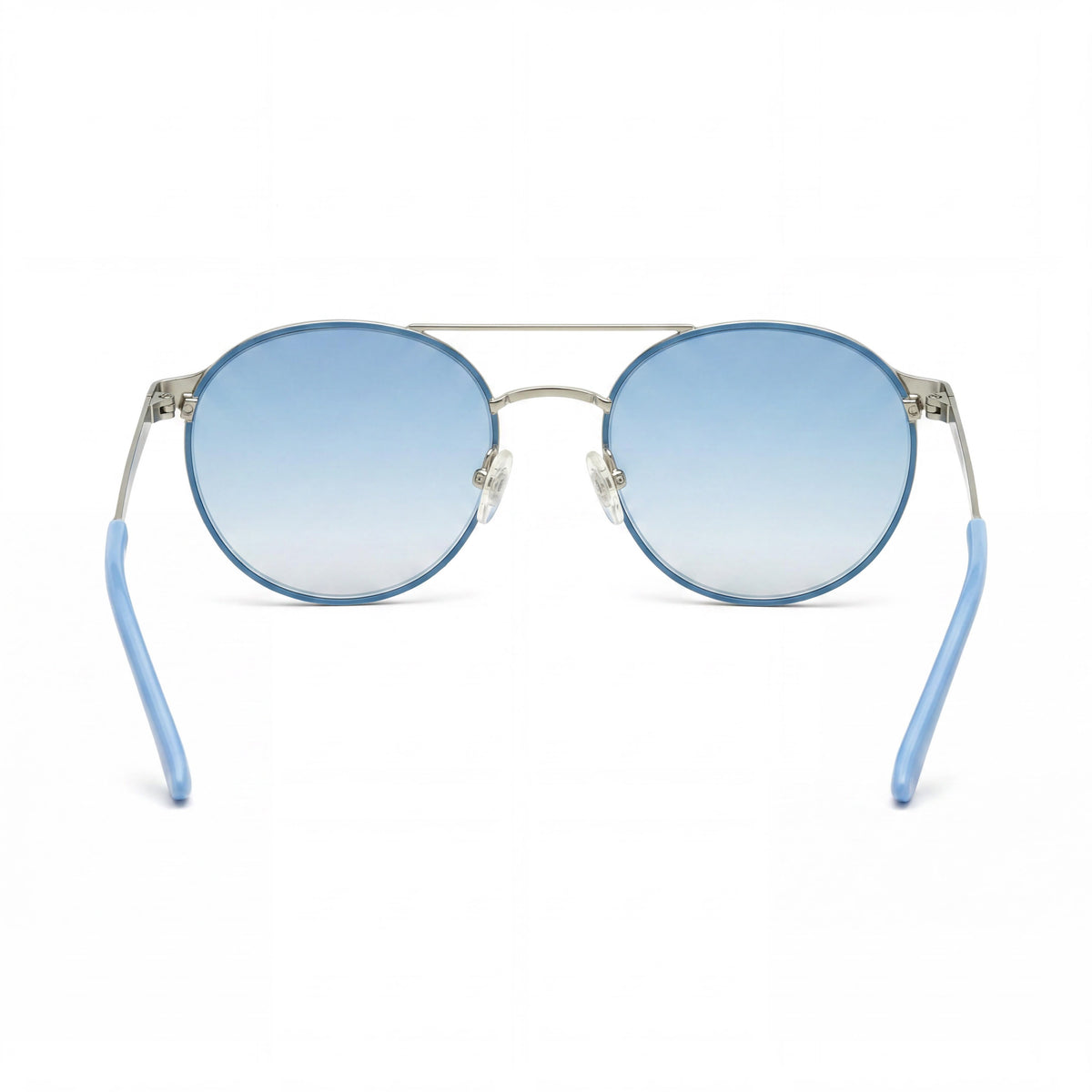 Guess Gu3023 Light Blue & Blue Mirror Round Sunglasses for Women, 52mm, Photo 3