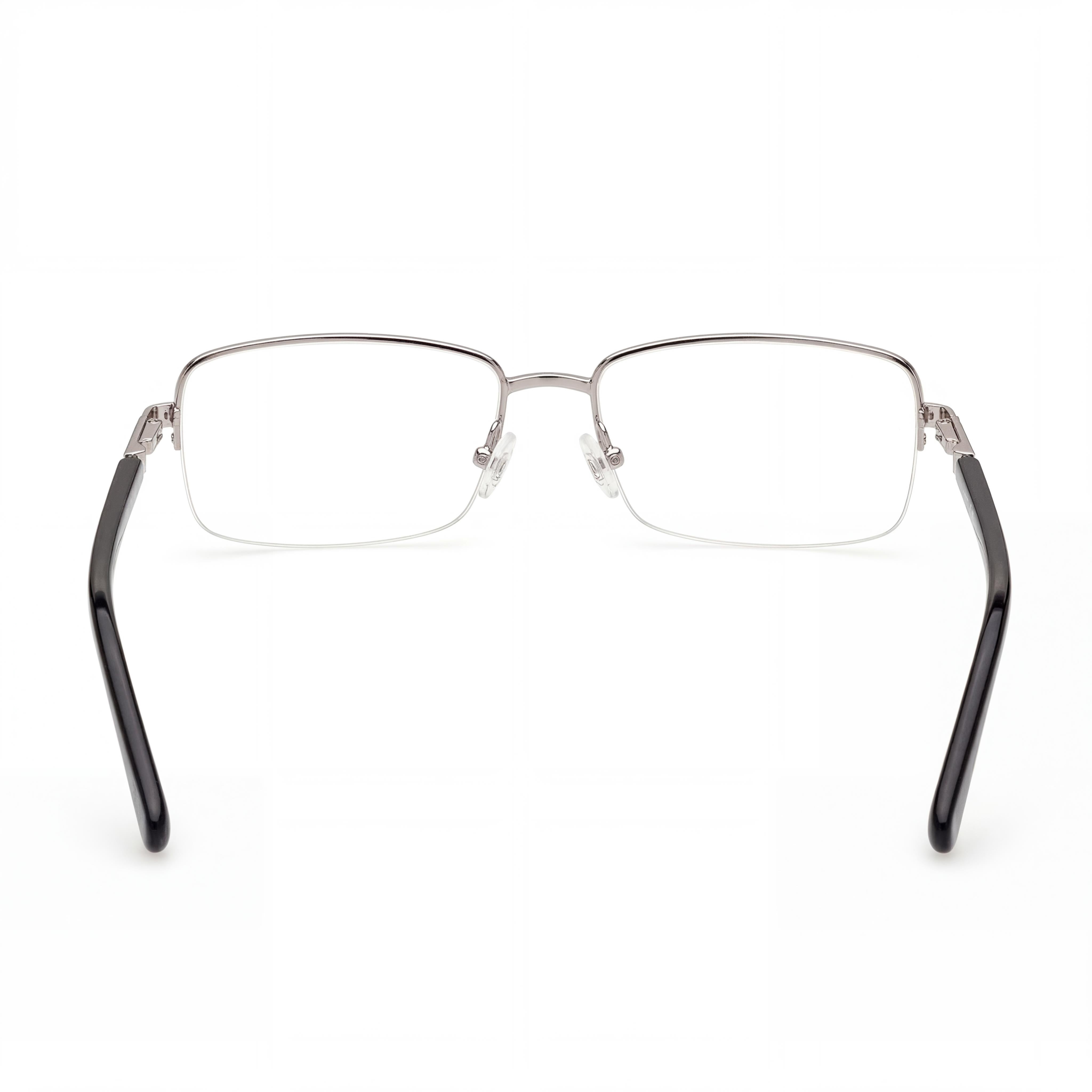 Guess Gu50044 Nickel Tin Rectangle Eyeglasses for Women, Metal 55mm, Photo 3