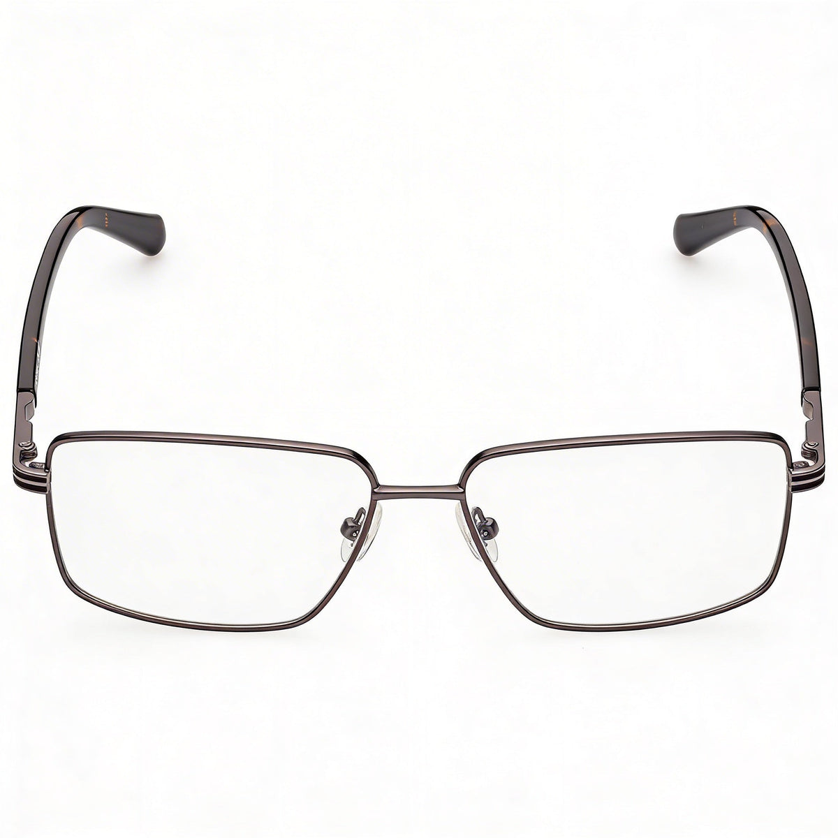 Guess GU50061 Havana Rectangle Eyeglasses for Men, Metal 54mm, Photo 2