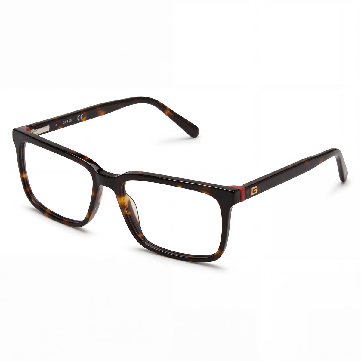 Gafas de sol rectangulares Guess GU50068 Habana Oscuro para Hombre, 54mm, Photo 1