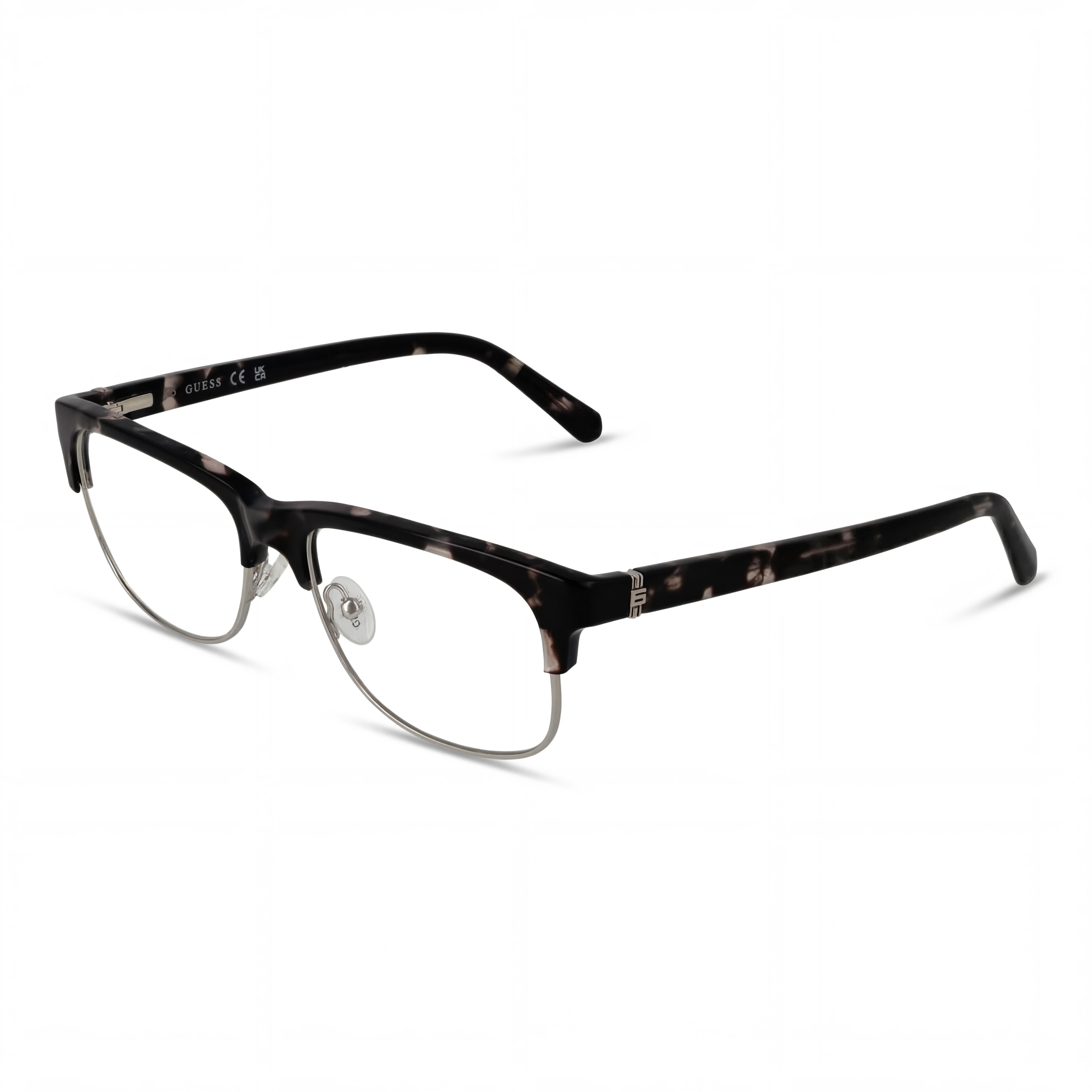 Gafas cuadradas grises Guess GU50081 para mujer, Plástico 55 mm, Photo 1