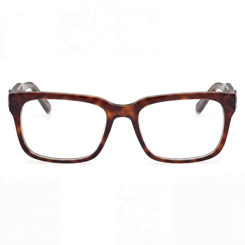 Guess GU50084 Square Eyeglasses for Women — front view, Plastic