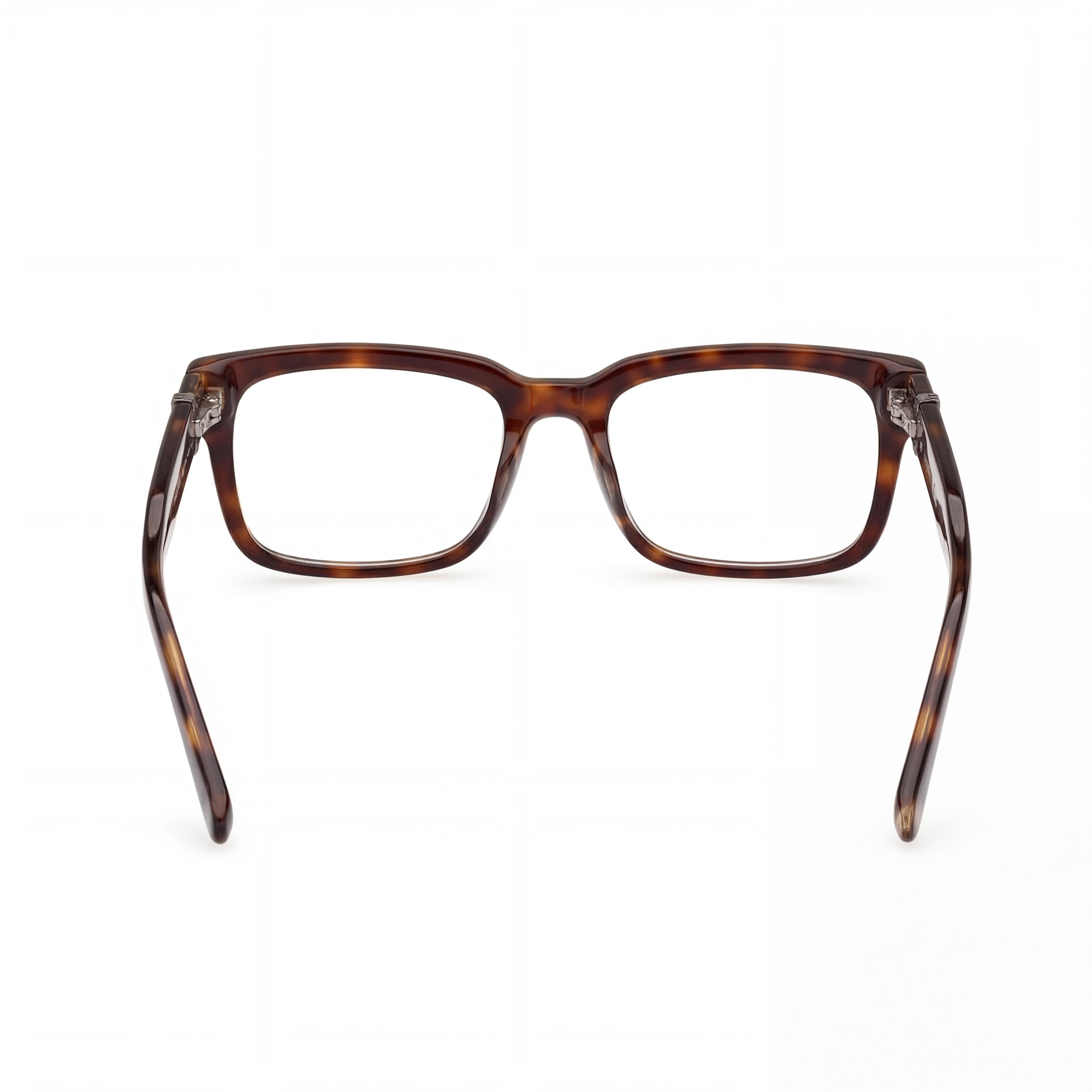 Gafas GUESS Modernas para Mujer, Color Habana Oscuro, de Plástico, con Lentes de Policarbonato Transparentes No Polarizados, 54-17-150, Photo 4